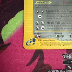 Steelix 31/144 Skyridge Non Holo Rare Vintage Pokemon Card LP - Image 2