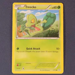 Treecko 6/160 - Primal Clash - Common Pokemon Card - LP - Image 1