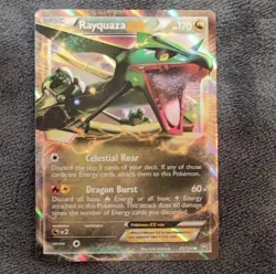 Pokemon Rayquaza EX Dragons Exalted Ultra Rare Holo Card HP170 Dragon Burst - Image 1