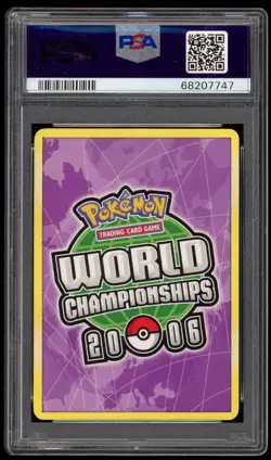 2006 PSA 9 Mint Manectric ex Mewtrick World Championship Deck Promo Pokemon Card - Image 2