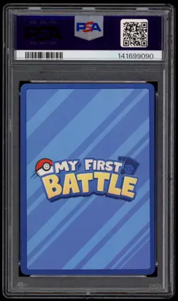 2023 PSA 8 NM-Mint Pikachu My First Battle Deck Pokemon Card - Image 2