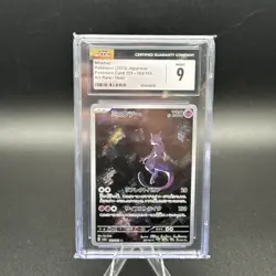 Pokemon Mewtwo 183/165 Card 151 Art Rare Holo CGC 9 Japanese - Image 1
