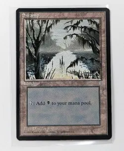 MTG Swamp Ice Age 353 Regular Land VLP - Image 1