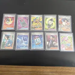 Lot of ascended hero’s full art trainer cards all 10included . All NM condition - Image 1