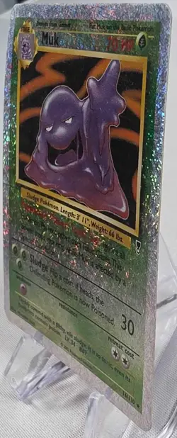 2002 Pokemon Card TCG Muk 16/110 Legendary Collection Reverse Holo Rare Foil - Image 3