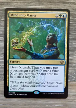 MIND INTO MATTER ~ NM ~ MTG Magic - 0202 SOS Secrets of Strixhaven - Image 1
