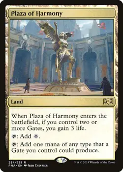 Plaza of Harmony - Ravnica Allegiance - Magic The Gathering - MTG - Image 1