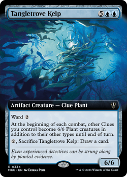 Tangletrove Kelp (Extended Art) [Murders at Karlov Manor Commander] Magic MTG - Image 1