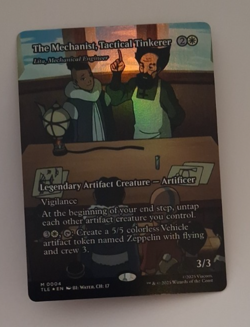 The Mechanist, Tactical Tinkerer Poster FOIL NM Avatar MTG MAGIC THE GATHERING - Image 1