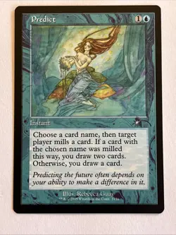 Predict (Retro Frame) - 2156 - Secret Lair Drop SLD Dandan Deck - NM/M - Image 1
