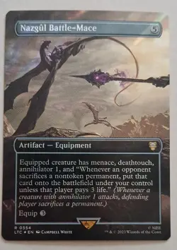 Nazgul Battle-Mace (Borderless) Commander: the Lord of the Rings: Tales of... - Image 1