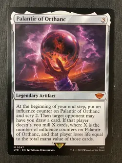 MTG Universes Beyond: LOTR: Tales of Middle-earth #247 Palantir of Orthanc NM - Image 1
