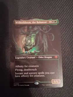 Witherbloom, the Balancer (Borderless) SOS 288 MTG Mythic NM - Image 1