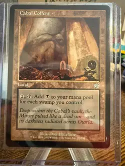 MTG Magic the Gathering Torment Cabal Coffers 204 - Image 1