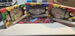 Pokemon TCG Ascended Heroes Mega ex Box Set of 3 - Meganium Emboar Feraligatr - Image 1