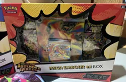 Pokemon TCG Ascended Heroes Mega ex Box Set of 3 - Meganium Emboar Feraligatr - Image 4