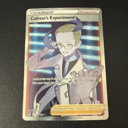 Colress's Experiment 190/196, Lost Origin, Full Art Ultra Rare, Pokemon TCG, NM - Image 1