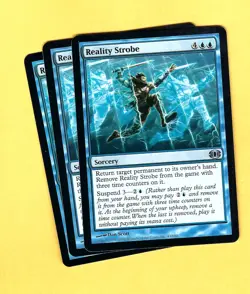(3X) Reality Strobe Future Sight Uncommon - MTG Magic the Gathering Card - Image 1