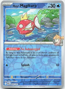 Misty's Magikarp 048/182 Common Destined Rivals Pokemon Reverse Holo Near Mint - Image 1