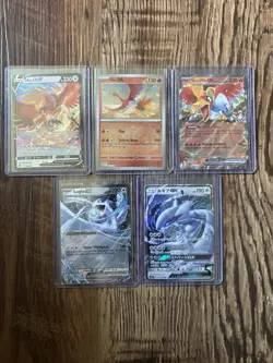 Pokemon TCG Mixed Lot Charizard Pikachu Legendary GX V VSTAR EX Holo - Image 5