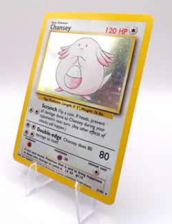 Pokemon TCG Chansey Base Set 3/102 Holo Rare 1999 - Image 2