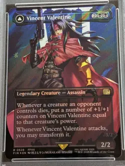 Psa10 Mtg Vincent Valentine English Version Surge Foil Ff - Image 2