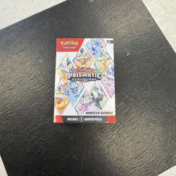 Pokemon TCG Scarlet & Violet Prismatic Evolutions Booster Bundle SEALED - Image 1