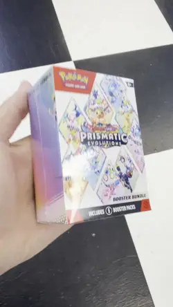 Pokemon TCG Scarlet & Violet Prismatic Evolutions Booster Bundle SEALED - Image 2