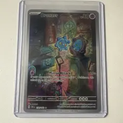 Pokemon Bronzor 170/162 SV05: Temporal Forces Holo - Image 1