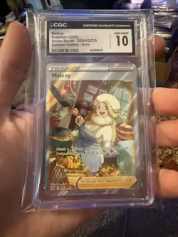 Melony GG64/GG70 Ultra Rare Crown Zenith Galarian Gallery Pokemon CGC 10 - Image 1