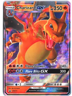 Charizard GX - SM211 Holo Promo Sun & Moon Promo Pokemon - Image 1