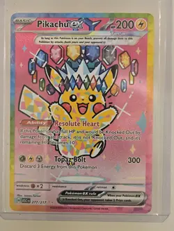 2026 POKEMON ASC EN- ASCENDED HEROES PIKACHU EX 277/217 SIR - Image 1