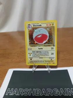 Pokemon TCG Electrode Holo Rare Jungle Edition No.101 LP - Image 1