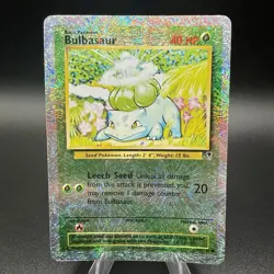 Pokemon TCG Bulbasaur Legendary Collection 68/110 Reverse Holo LP Condition - Image 1