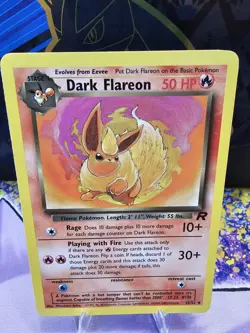 Pokemon - Dark Flareon - Uncommon 35/82 - 2000 WoTC Team Rocket [Vintage] - Image 1