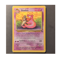 Wizards of the Coast Pokemon TCG Slowbro 43/62 Fossil Unlimited Rare 1999 - Image 1