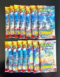 Lot of (15) Pokemon TCG Surging Sparks Booster Packs SEALED NEW!! - Image 1