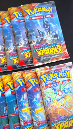 Lot of (15) Pokemon TCG Surging Sparks Booster Packs SEALED NEW!! - Image 2