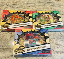 Pokemon TCG Ascended Heroes Ex Box Set of 3 NEW & Sealed Lot - Image 1