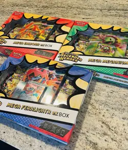 Pokemon TCG Ascended Heroes Ex Box Set of 3 NEW & Sealed Lot - Image 2