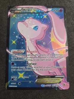 Pokemon TCG Mew EX RC24/RC25 Legendary Treasures Radiant Collection Full Art NM - Image 2