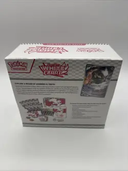 Pokemon TCG Scarlet & Violet White Flare ETB Elite Trainer Box Sealed - Image 4