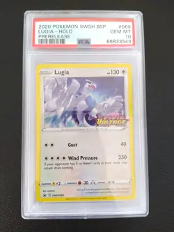 Pokemon SWSH066 067 068 069 Vivid Voltage Build and Battle Prerelease PSA 10 Set - Image 2