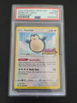 Pokemon SWSH066 067 068 069 Vivid Voltage Build and Battle Prerelease PSA 10 Set - Image 5