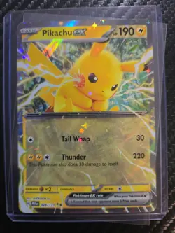 Pikachu ex 028/131 Sv: Prismatic Evolutions Holo Pokemon TCG NM - Image 1