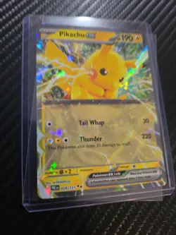 Pikachu ex 028/131 Sv: Prismatic Evolutions Holo Pokemon TCG NM - Image 3
