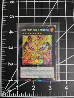 Garunix Eternity, Hyang of the Fire Kings RA05-EN052 Starlight Rare Yu-Gi-Oh - Image 1