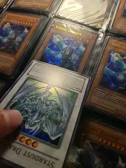 Yugioh Stardust Dragon TDGS-EN040 Unlimited Edition Ultra Rare - Image 5