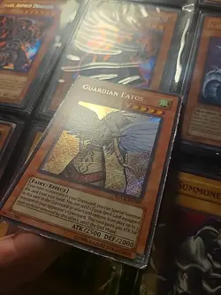 YGO Guardian Eatos Secret Rare Unlimited Edition SOVR-EN097 - Image 2