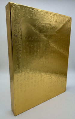 YUGIOH! Master Collection 1 EMPTY Portfolio GOLD Millennium Puzzle - Image 1